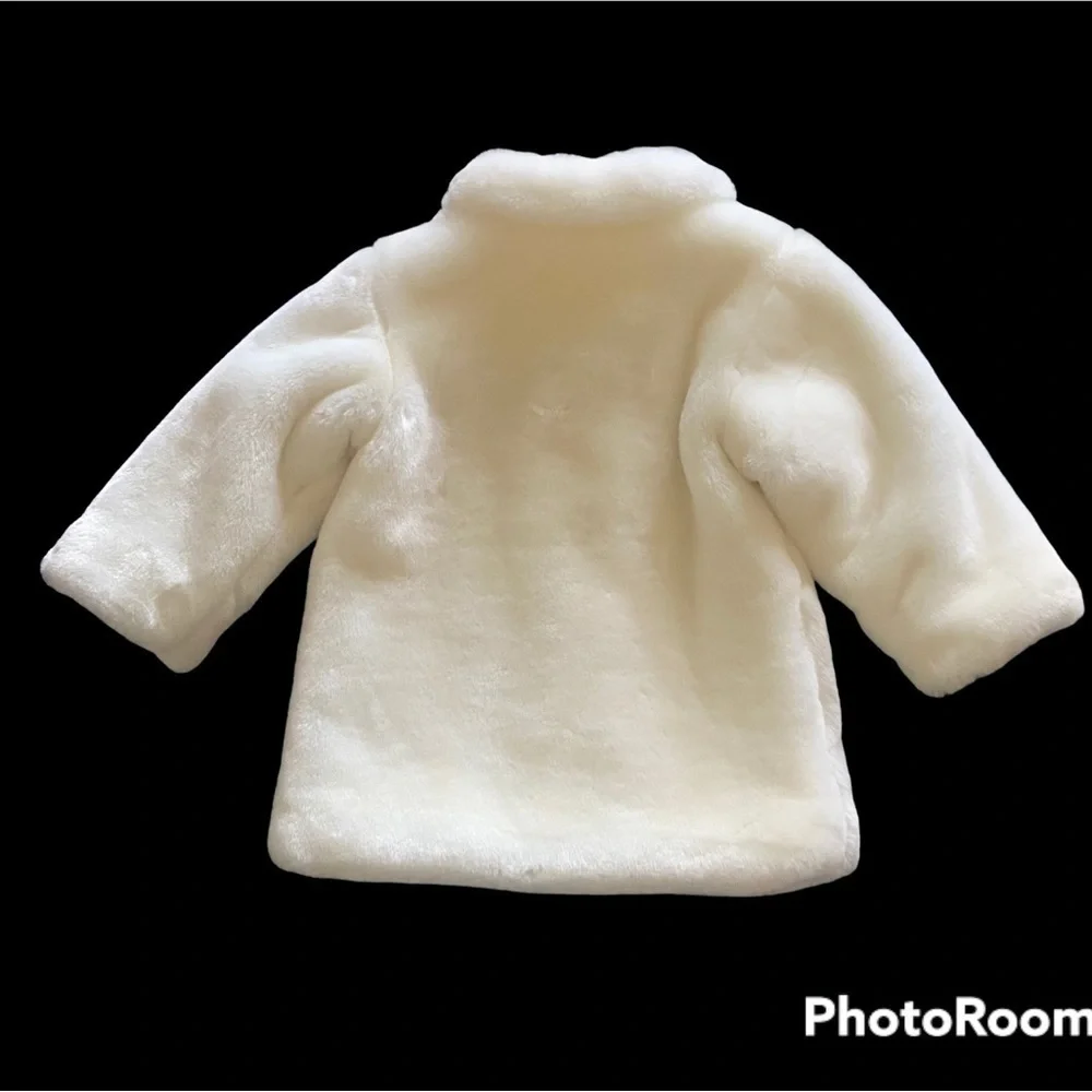 NWOT-OLD NAVY-GIRLS PLUSH COAT
